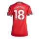 Manchester United Casemiro #18 Hemma matchtröja Dam 2025-26 Kortärmad Billigt Manchester United Casemiro #18 Hemma matchtröja Dam 2025-26 Kortärmad Billigt